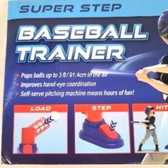 NEW MinnARK Sports Super Step Baseball Trainer Set Kids Baseball tball - Picture 2 of 5